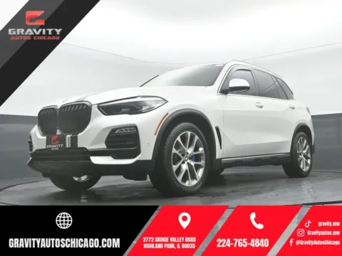 White 2019 BMW X5 xDrive40i for sale in Highland Park, IL
