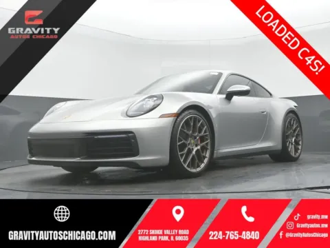 Silver 2022 Porsche 911 Carrera 4S for sale in Highland Park, IL