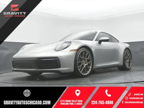 Silver 2022 Porsche 911 Carrera 4S for sale in Highland Park, IL