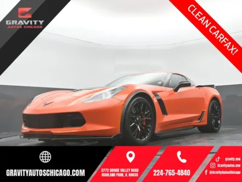 Orange 2019 Chevrolet Corvette Z06 for sale in Highland Park, IL
