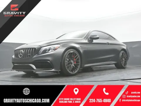 Gray 2020 Mercedes-Benz C-Class C 63 S AMG for sale in Highland Park, IL