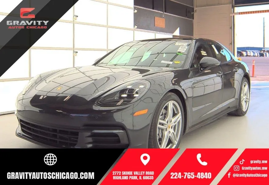 Gray 2018 Porsche Panamera for sale in Highland Park, IL