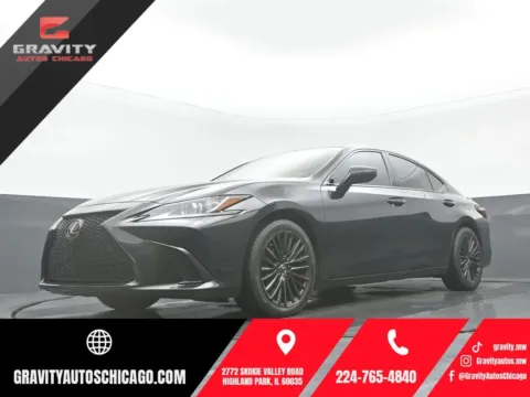 Black 2022 Lexus ES 350 for sale in Highland Park, IL