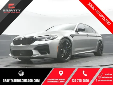 Gray 2022 BMW M5 Competition for sale in Highland Park, IL