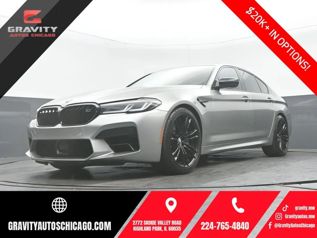 Gray 2022 BMW M5 Competition for sale in Highland Park, IL