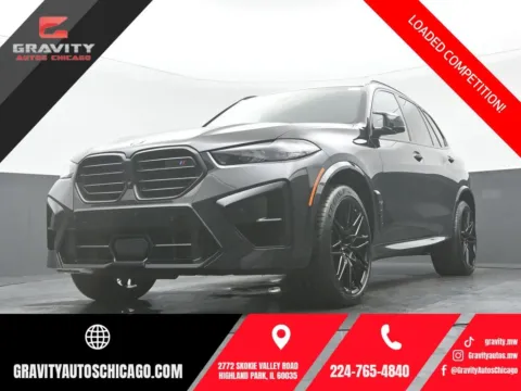 Black 2024 BMW X5 M Competition for sale in Highland Park, IL