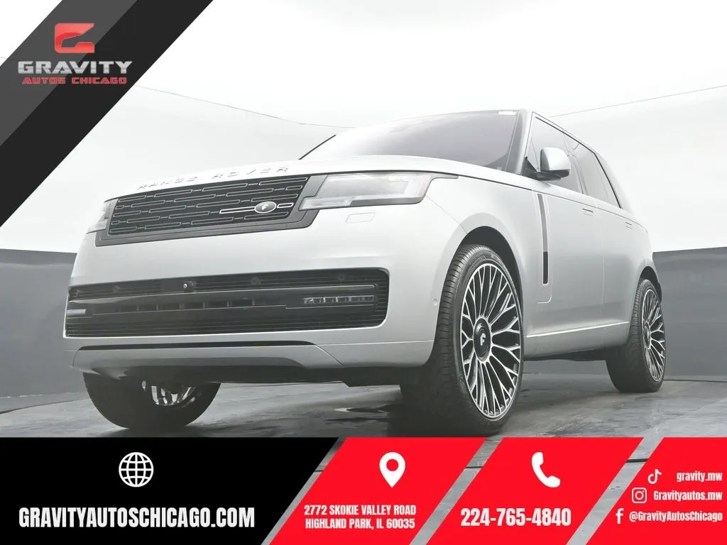 Black 2023 Land Rover Range Rover SE for sale in Highland Park, IL