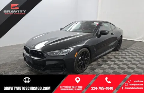 Black 2023 BMW 8 Series M850i xDrive for sale in Highland Park, IL