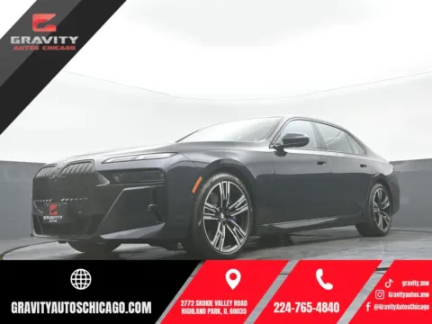 Black 2023 BMW 7 Series 760i xDrive for sale in Highland Park, IL