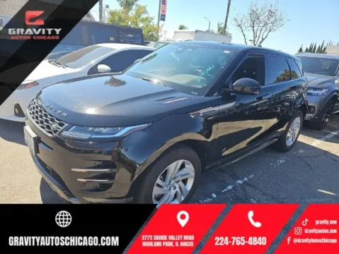 Black 2022 Land Rover Range Rover Evoque Dynamic for sale in Highland Park, IL