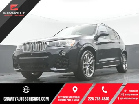 Black 2016 BMW X3 xDrive35i for sale in Highland Park, IL