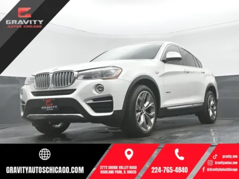 White 2018 BMW X4 xDrive28i for sale in Highland Park, IL