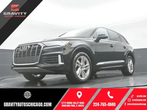 Black 2023 Audi Q7 45 Premium Plus for sale in Highland Park, IL