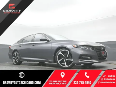 Gray 2020 Honda Accord Sport for sale in Highland Park, IL