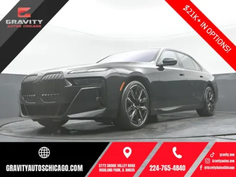 Black 2023 BMW 7 Series 760i xDrive for sale in Highland Park, IL