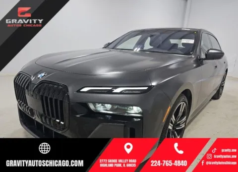 Gray 2023 BMW 7 Series 760i xDrive for sale in Highland Park, IL