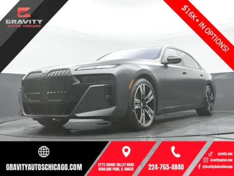 Gray 2023 BMW 7 Series 760i xDrive for sale in Highland Park, IL