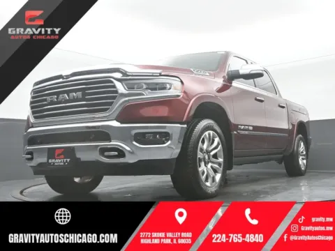 Red 2019 Ram 1500 Limited for sale in Highland Park, IL