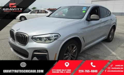 Silver 2021 BMW X4 M40i for sale in Highland Park, IL