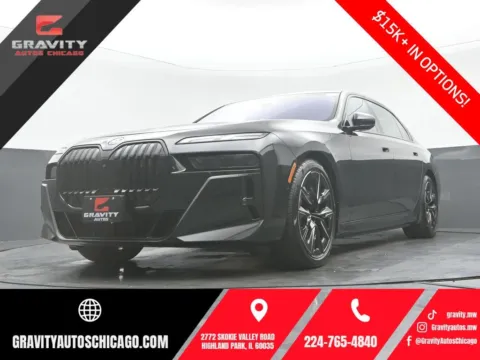 Black 2023 BMW i7 xDrive60 for sale in Highland Park, IL