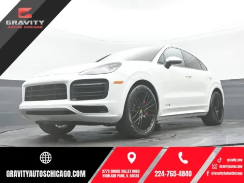 White 2021 Porsche Cayenne Coupe GTS for sale in Highland Park, IL
