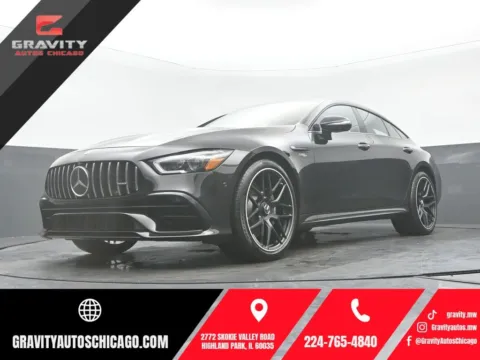 Black 2021 Mercedes-Benz AMG GT 43 for sale in Highland Park, IL