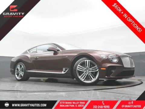 Red 2021 Bentley Continental GT V8 for sale in Highland Park, IL