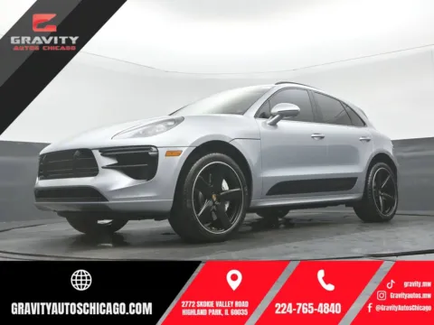 Silver 2020 Porsche Macan Turbo for sale in Highland Park, IL
