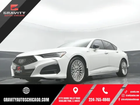 White 2023 Acura TLX A-Spec Package for sale in Highland Park, IL