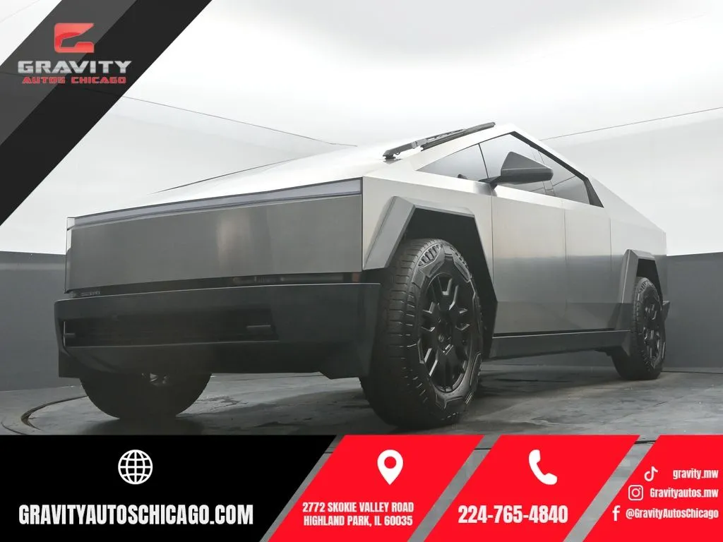 Silver 2024 Tesla Cybertruck for sale in Highland Park, IL