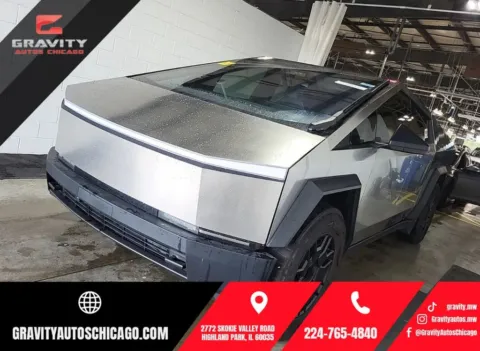 Silver 2024 Tesla Cybertruck for sale in Highland Park, IL