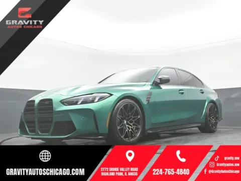 Green 2025 BMW M3 Competition for sale in Highland Park, IL