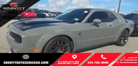 Gray 2019 Dodge Challenger SRT Hellcat for sale in Highland Park, IL