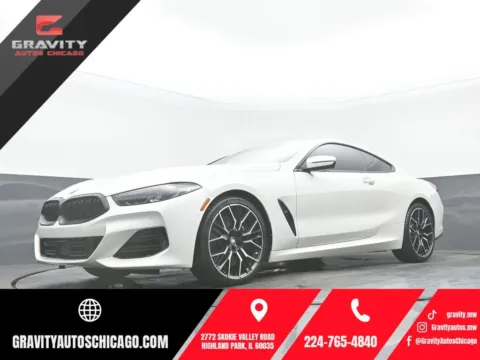 White 2023 BMW 8 Series 840i for sale in Highland Park, IL