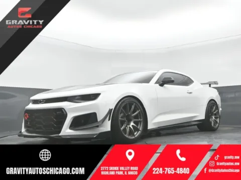 White 2019 Chevrolet Camaro ZL1 for sale in Highland Park, IL