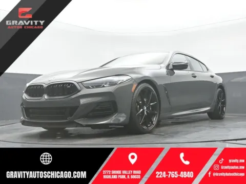 Gray 2024 BMW 8 Series M850i xDrive Gran Coupe for sale in Highland Park, IL