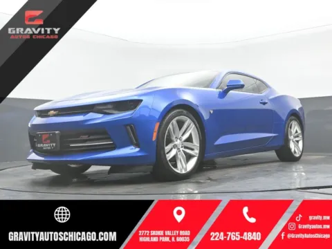 Blue 2016 Chevrolet Camaro 1LT for sale in Highland Park, IL
