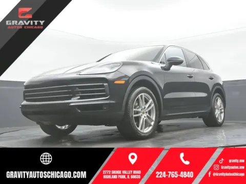 Black 2019 Porsche Cayenne for sale in Highland Park, IL