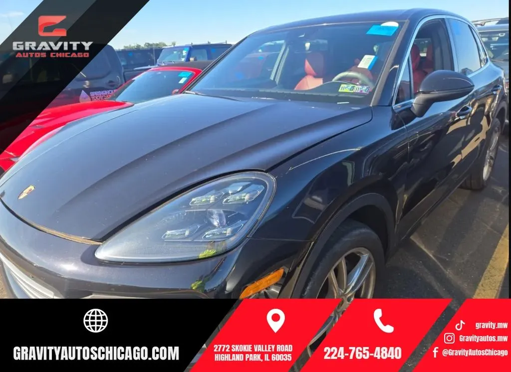 Black 2019 Porsche Cayenne for sale in Highland Park, IL