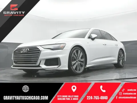 White 2019 Audi A6 3.0T Premium for sale in Highland Park, IL