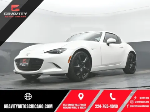 White 2022 Mazda Miata RF Grand Touring for sale in Highland Park, IL