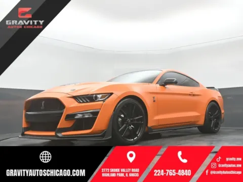 Orange 2020 Ford Mustang Shelby GT500 for sale in Highland Park, IL