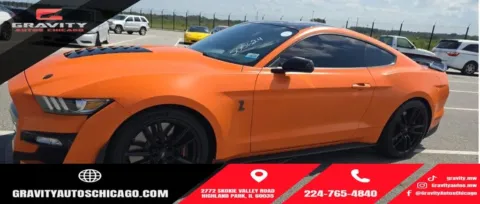 Orange 2020 Ford Mustang Shelby GT500 for sale in Highland Park, IL