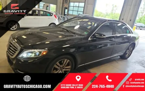 Black 2017 Mercedes-Benz S-Class S 550 for sale in Highland Park, IL