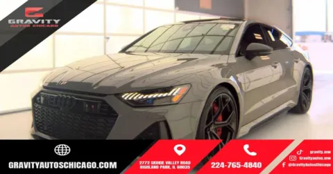 Gray 2024 Audi RS 7 performance 4.0T for sale in Highland Park, IL
