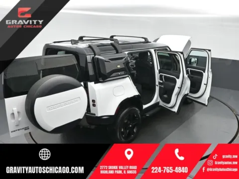 White 2023 Land Rover Defender 110 X-Dynamic SE for sale in Highland Park, IL
