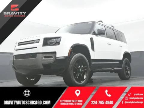 White 2023 Land Rover Defender 110 X-Dynamic SE for sale in Highland Park, IL