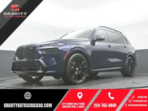 Blue 2023 BMW X7 M60i for sale in Highland Park, IL