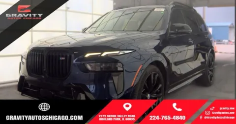 Blue 2023 BMW X7 M60i for sale in Highland Park, IL