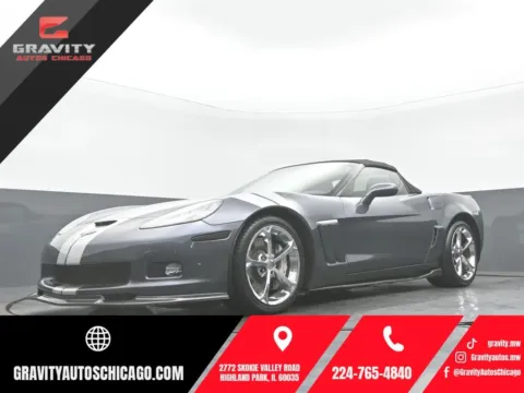 Gray 2013 Chevrolet Corvette Grand Sport for sale in Highland Park, IL